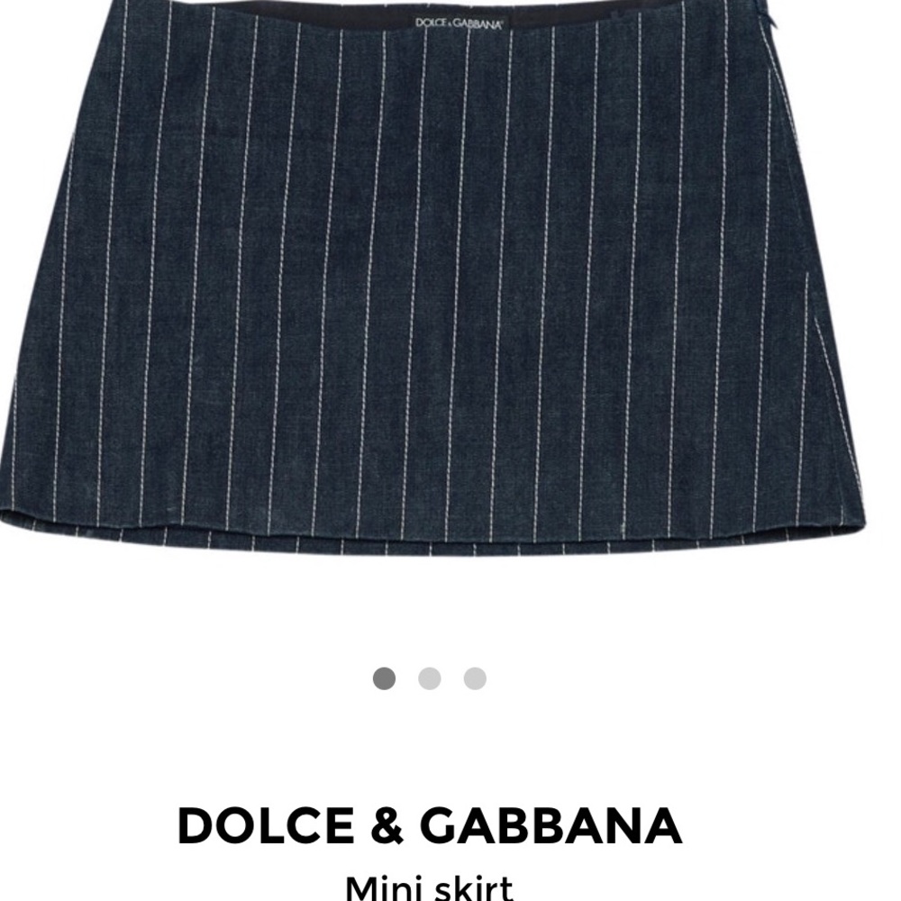COPY - Vintage Dolce & Gabbana denim skirt